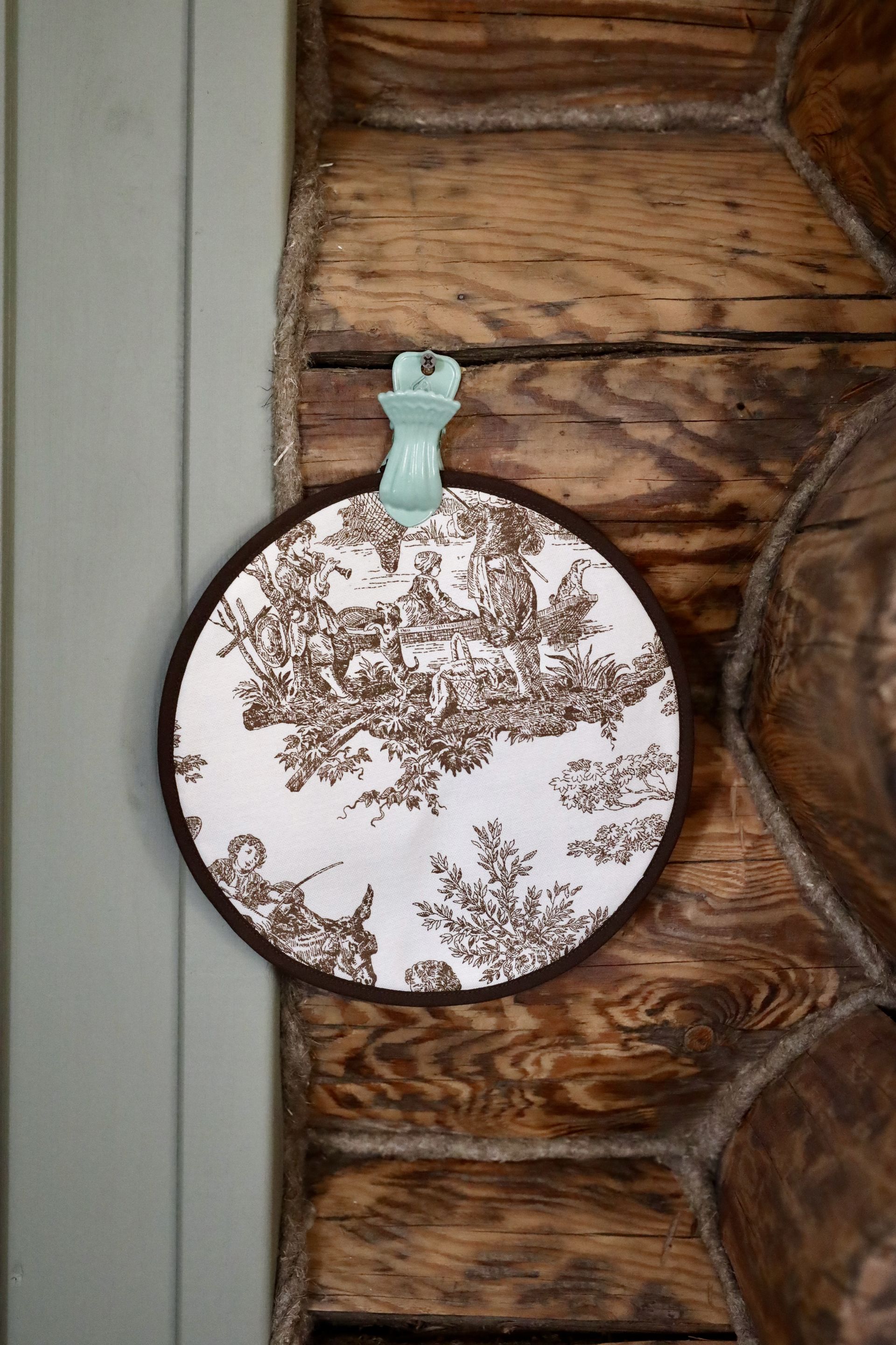 Прихватка круглая #0