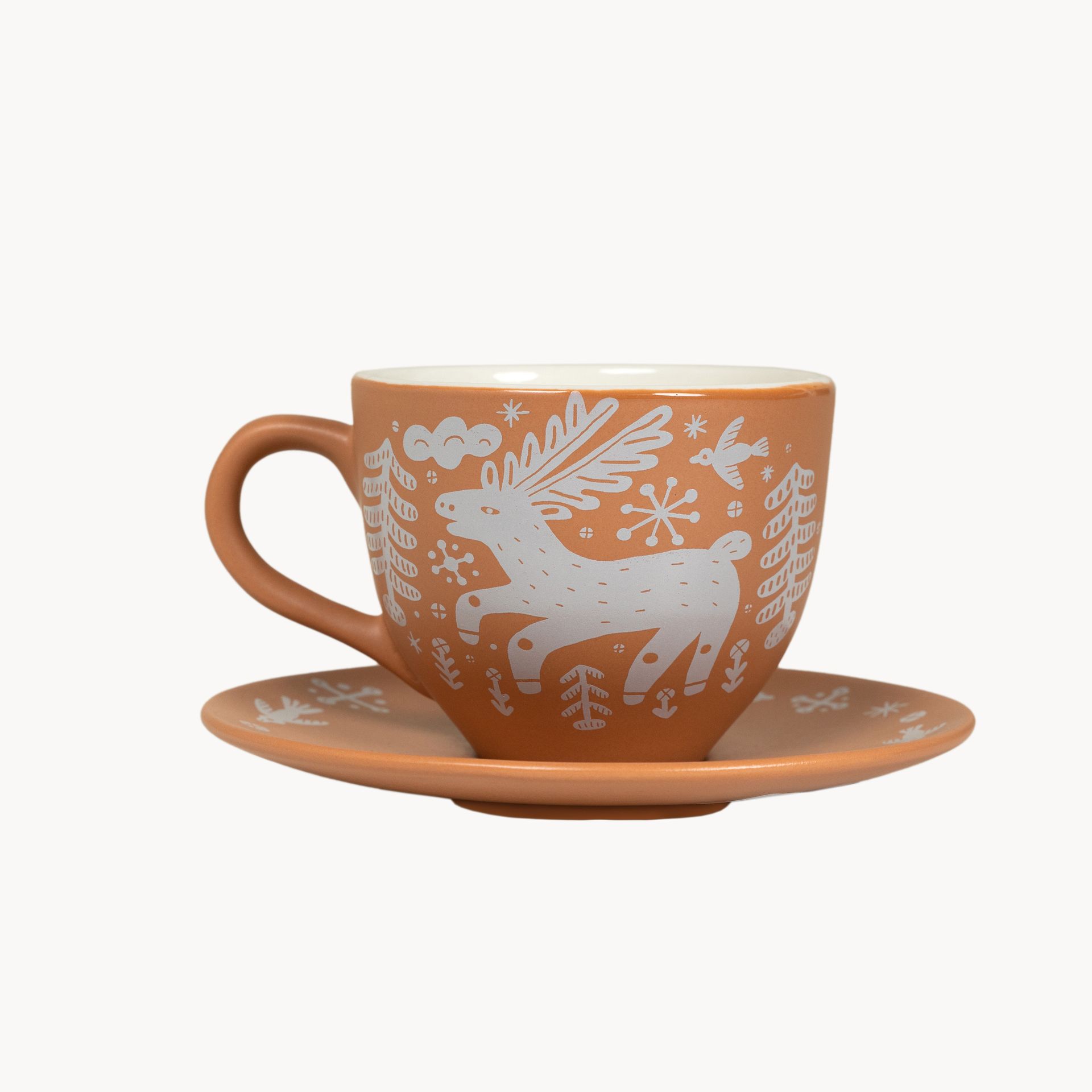 Чайная пара изящная «Лес» #1