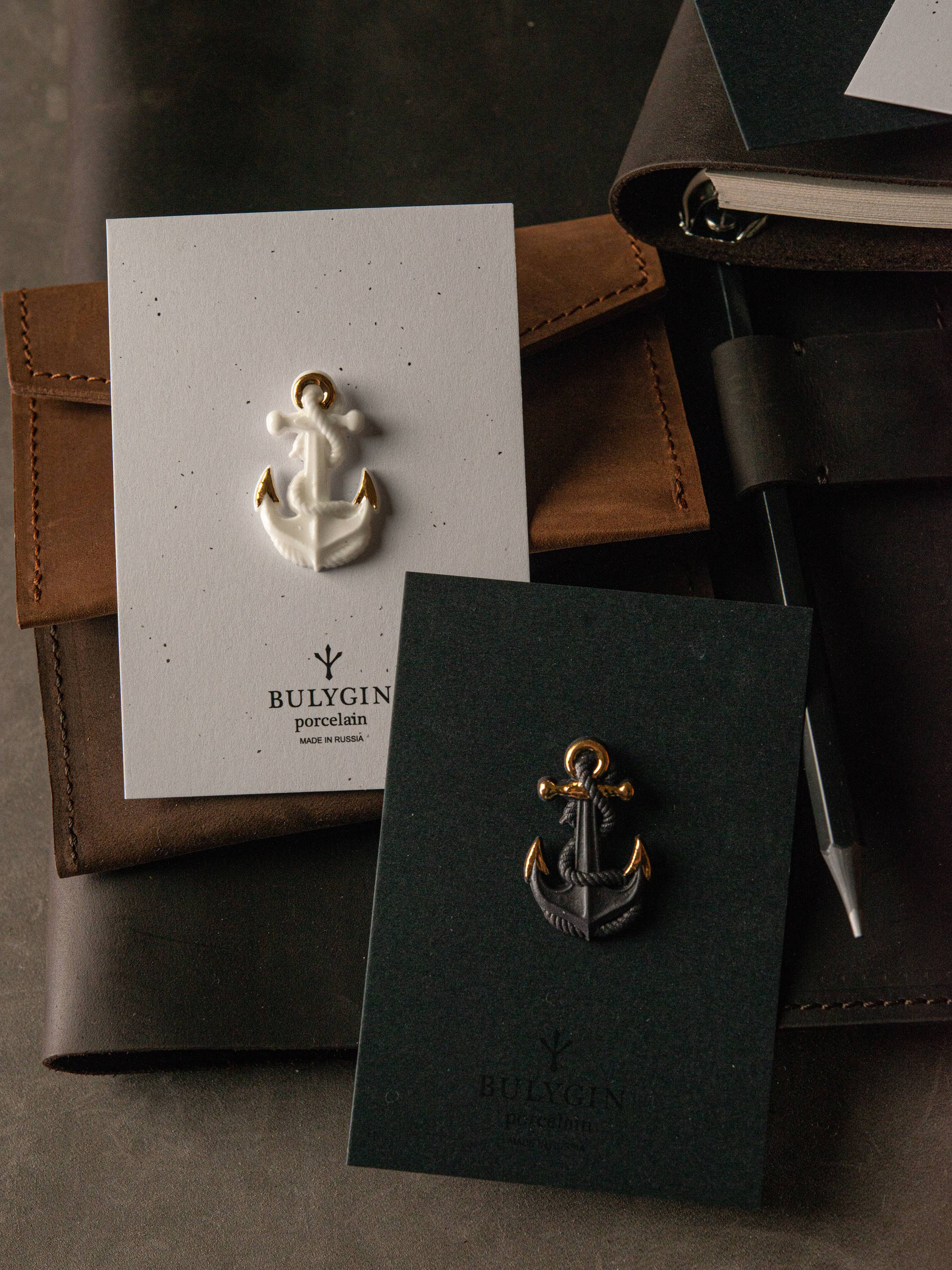 Брошь Якорь #1