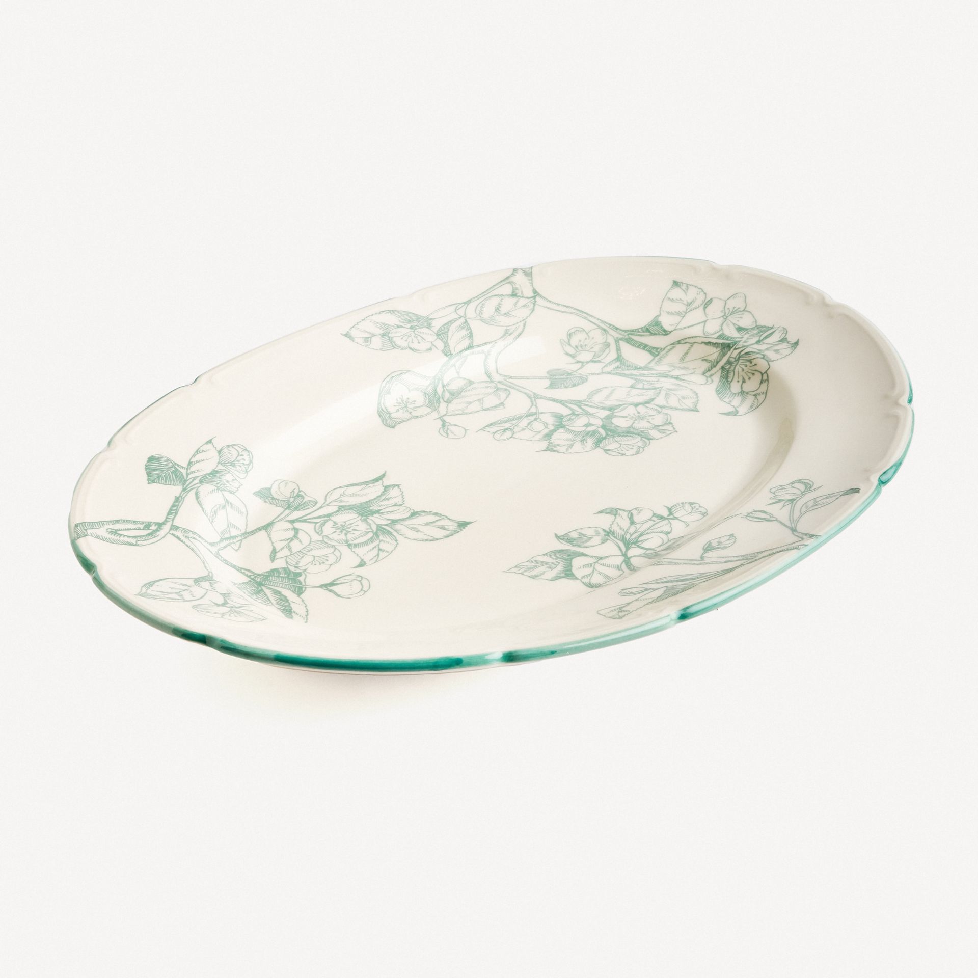 Блюдо овальное &quot;Яблони&quot; #0