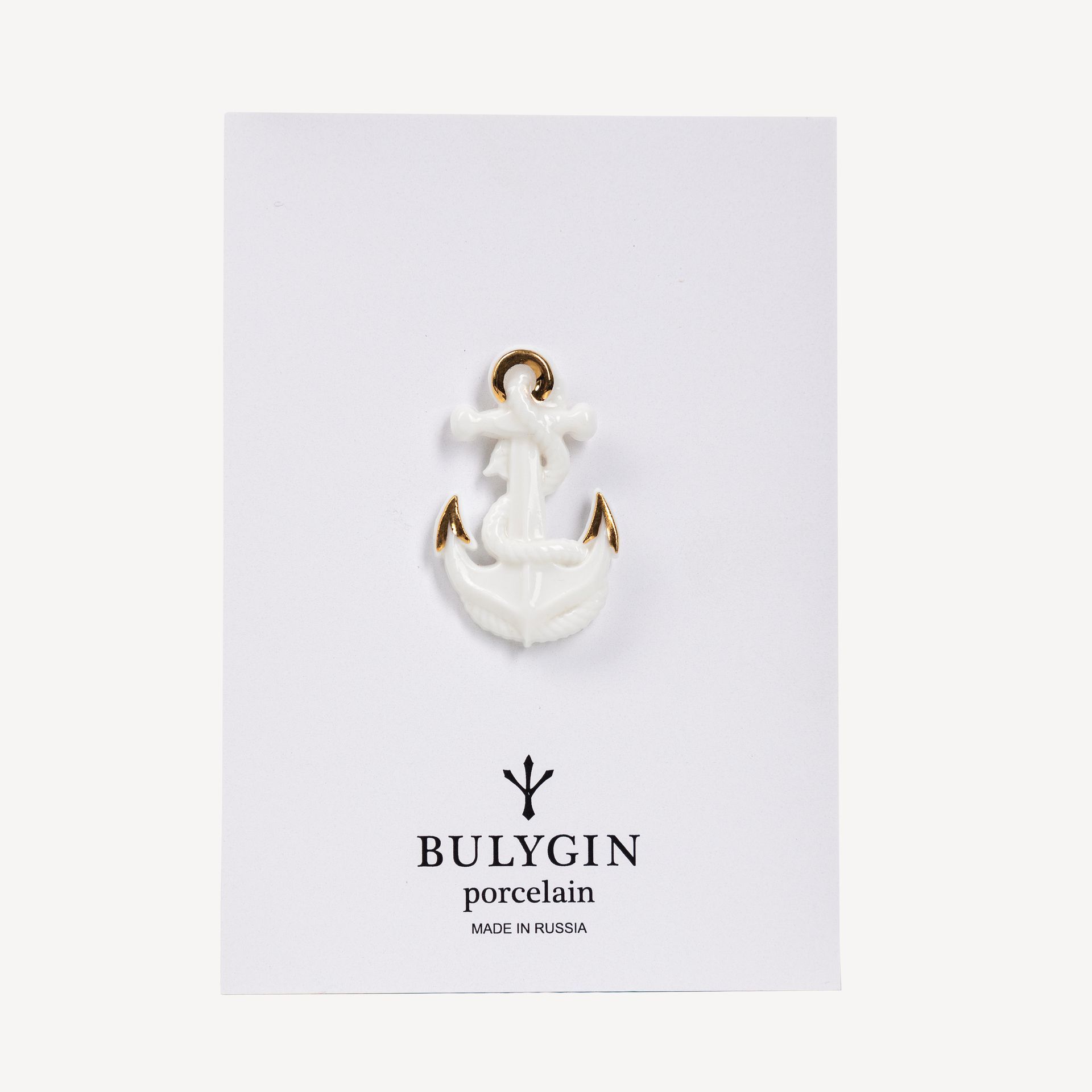 Брошь Якорь #0