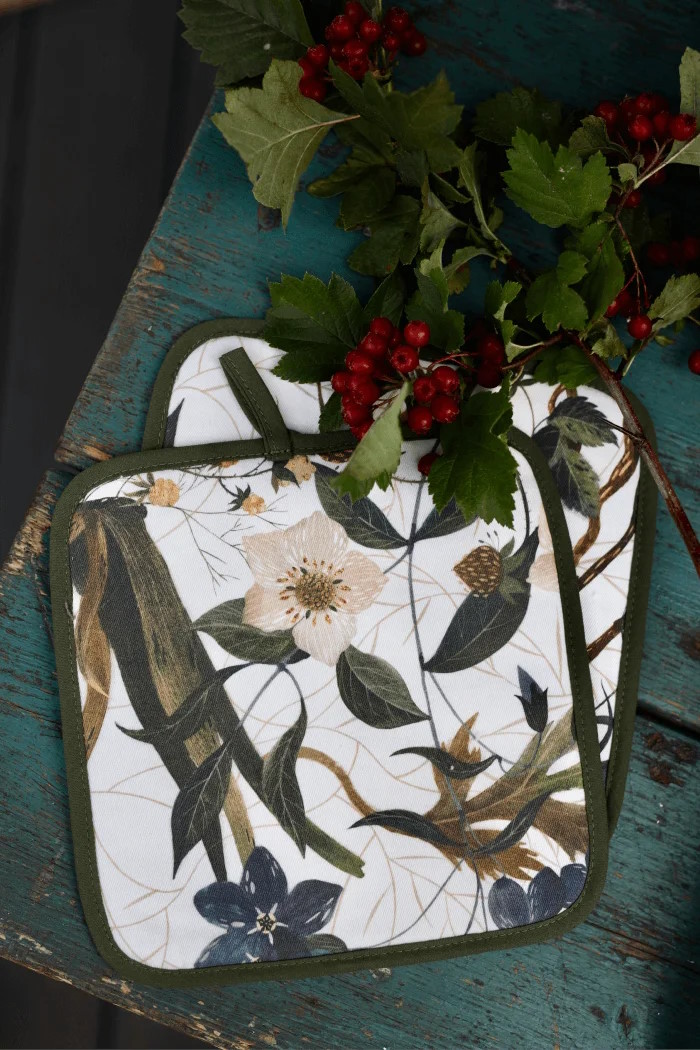 Прихватка квадратная Лесная поляна #1