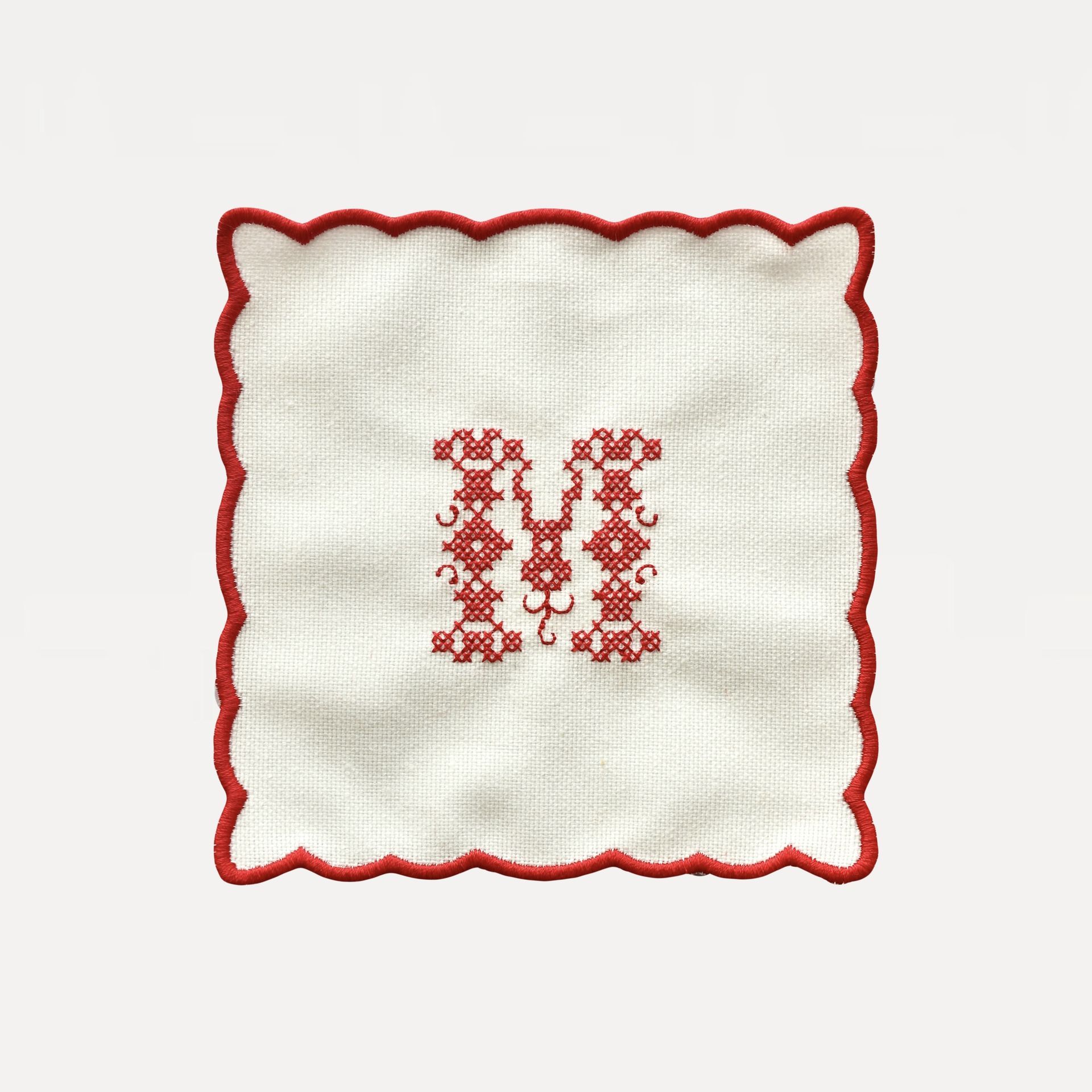 Салфетка под стакан "Костер" (коллекция Алфавит) #8