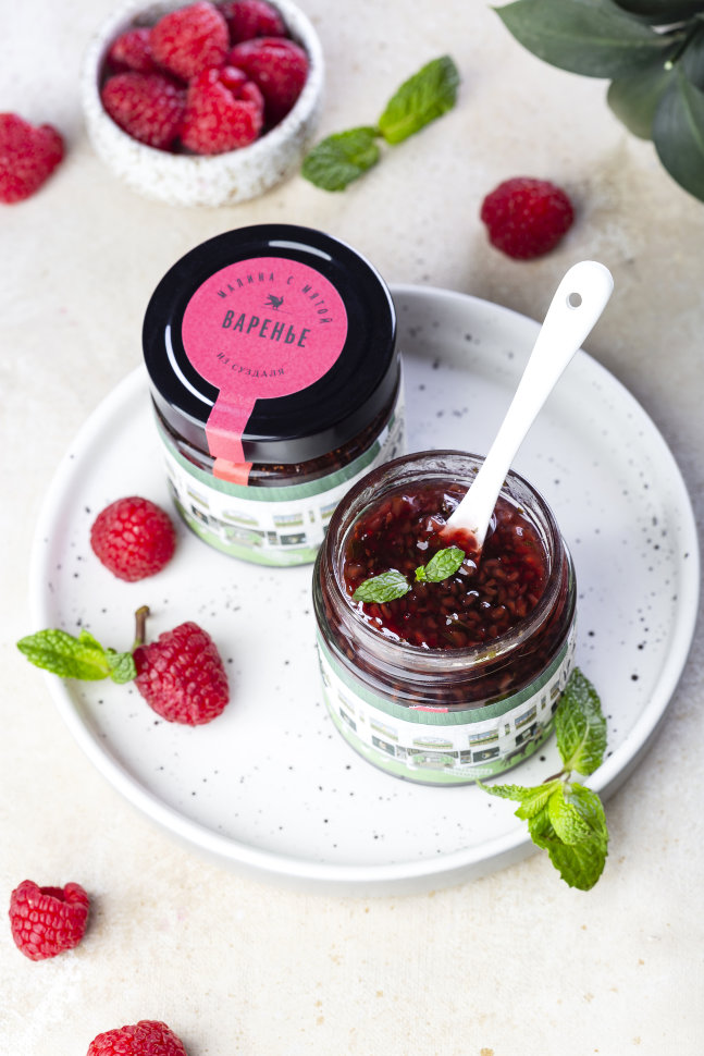 Варенье Малина с мятой #0