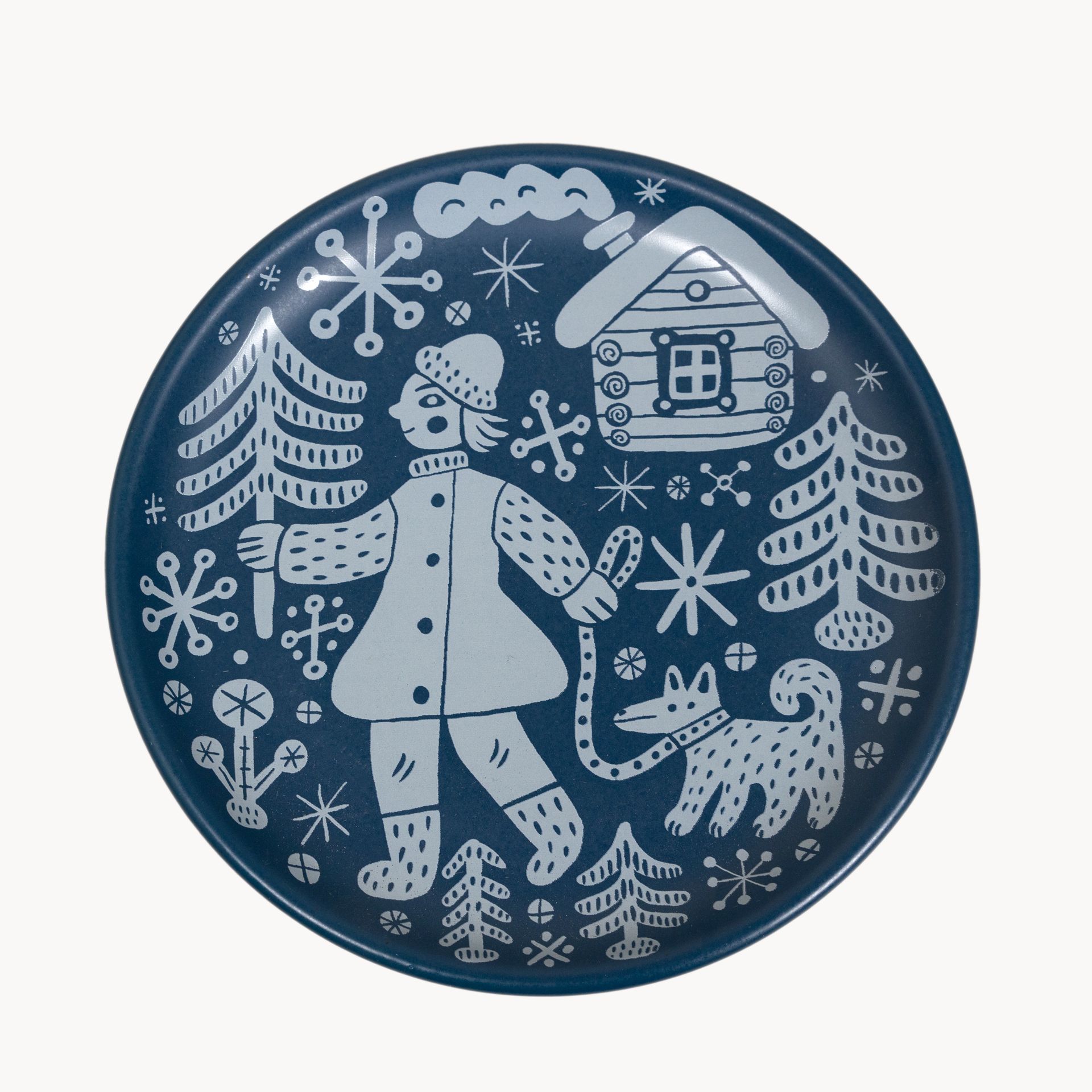 Тарелка «Прогулка» #0