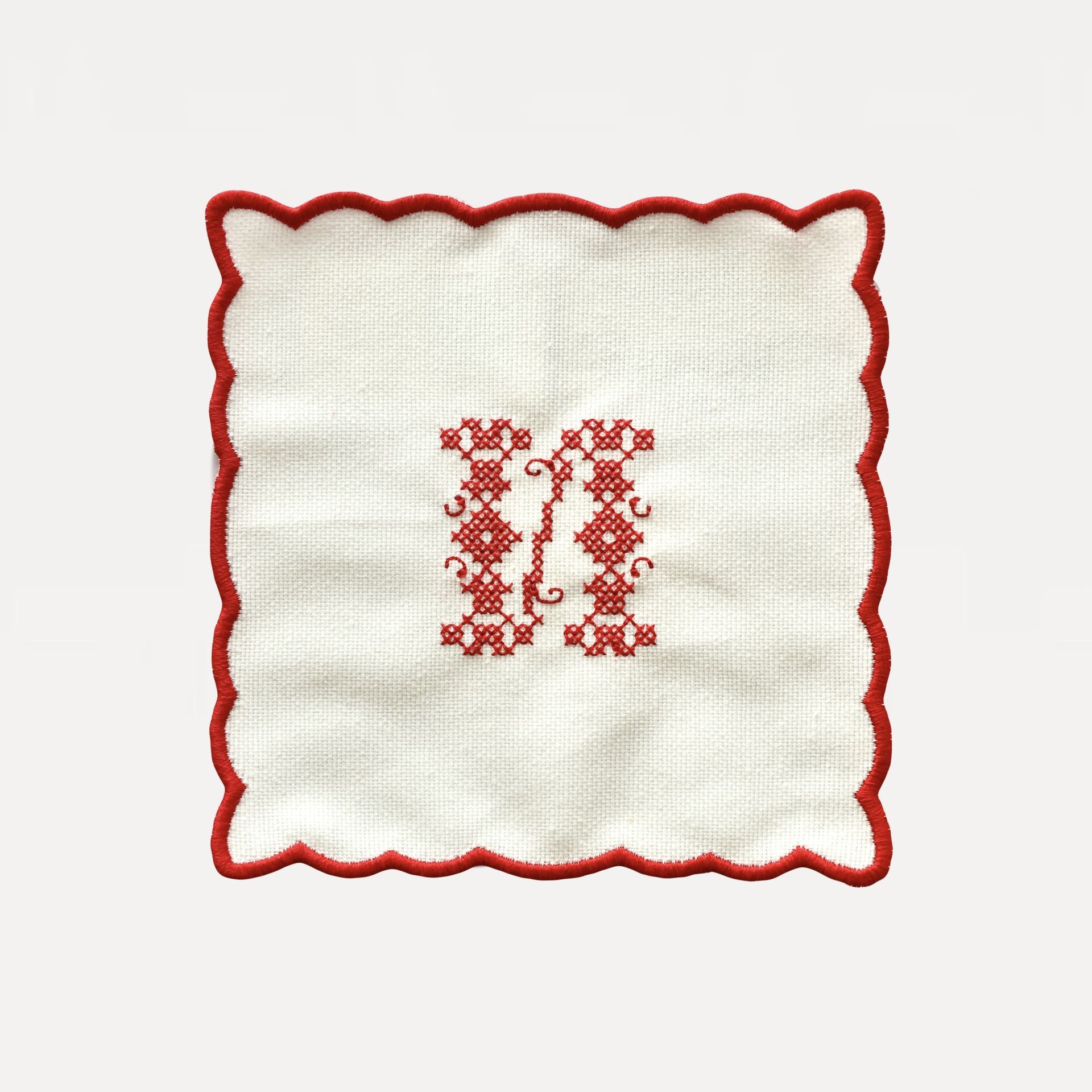 Салфетка под стакан "Костер" (коллекция Алфавит) #5