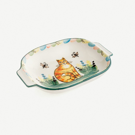 Тарелка закусочная &quot;Кот и К&quot;