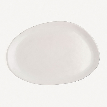Блюдо овальное асимметричное &amp;quot;Эклипс&amp;quot; #