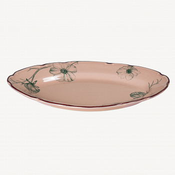 Блюдо овальное &amp;quot;Космея&amp;quot; день 12.00 #