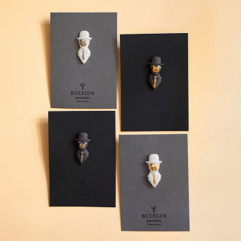 Брошь Магритт #