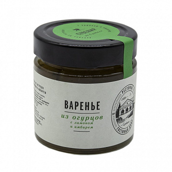 Варенье из огурцов с лимоном и имбирем #