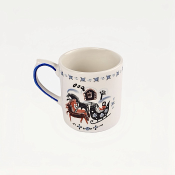 Кружка Суздаль &amp;quot;Коня накорми&amp;quot; #