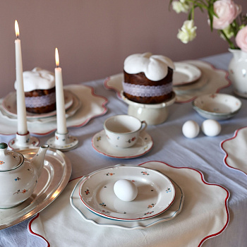 Кофейная пара &amp;quot;Ситец&amp;quot; #