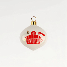 Ёлочная игрушка Форма 2. Узоры