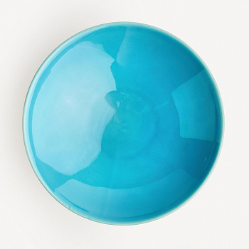 Тарелка Сфера &amp;quot;Лазурь белая&amp;quot; #