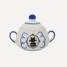 Сахарница "Белый Кот - Черный Кот"