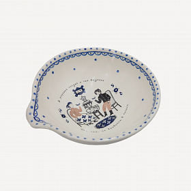 Салатник с носиком "Пей чай"