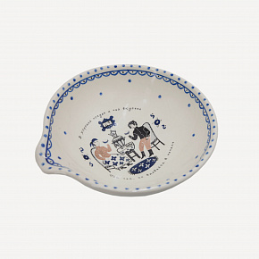 Салатник с носиком &quot;Пей чай&quot;