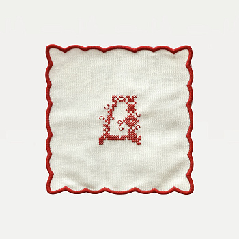 Салфетка под стакан &amp;quot;Костер&amp;quot; (коллекция Алфавит) #