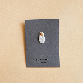 Брошь Матрешка #