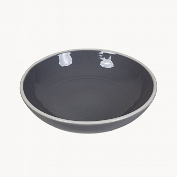 Тарелка глубокая Шала &amp;quot; Мокрый асфальт&amp;quot; #