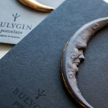 Брошь Месяц #