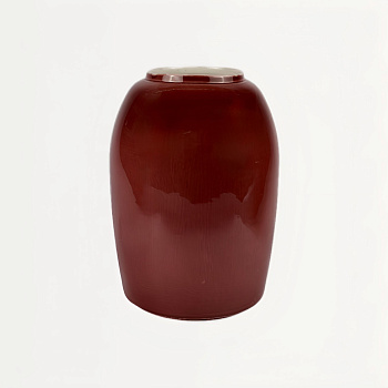 Ваза &amp;quot;Покровская&amp;quot; бургунди #