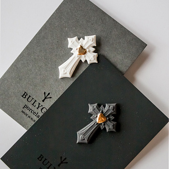 Брошь Крест #