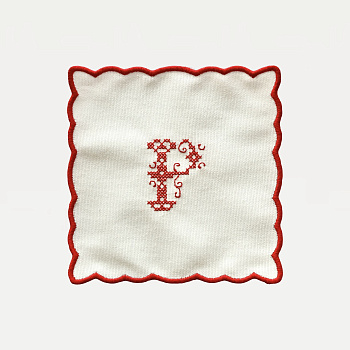 Салфетка под стакан &amp;quot;Костер&amp;quot; (коллекция Алфавит) #