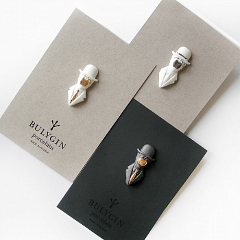 Брошь Магритт #