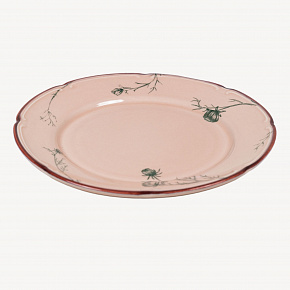 Тарелка плоская с полями "Космея" день