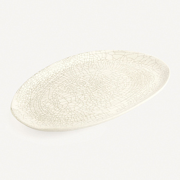 Блюдо овальное ассиметричное &amp;quot;Спайдер&amp;quot; #