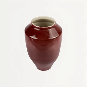 Ваза "Спасская" бургунди