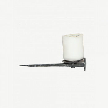 Подсвечник настенный гвоздь #