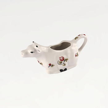 Сливочник Корова лежит &amp;quot;Шиповник&amp;quot; #