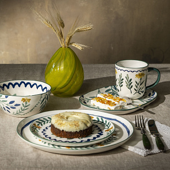 Тарелка глубокая &amp;quot;Луга&amp;quot; #