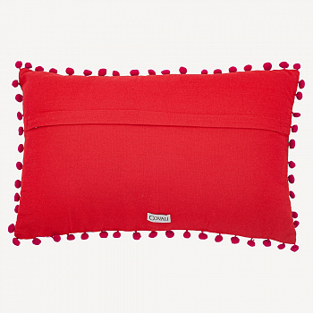 Подушка декоративная с вышивкой #