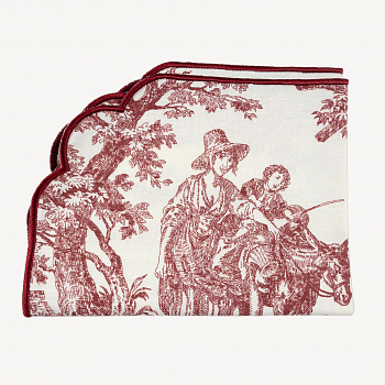 Ланчмат с вышивкой #