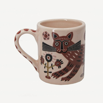 Бокал цилиндрический &amp;quot;Кот&amp;quot; #