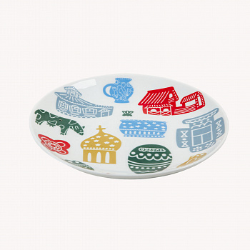 Тарелка сувенирная &amp;quot;Цветной Суздаль&amp;quot; Шар #