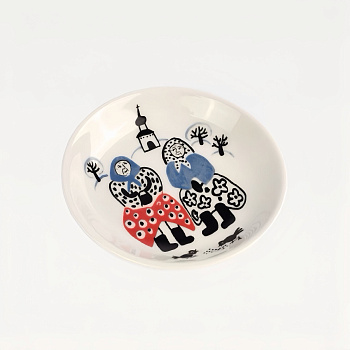 Тарелка &amp;quot;В зимний холод&amp;quot; #