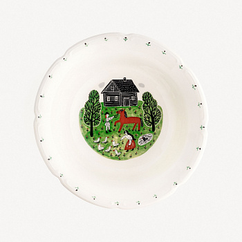 Салатник &amp;quot;Деревня&amp;quot; #