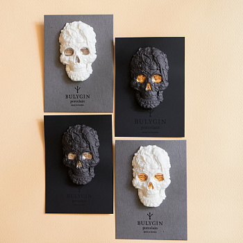 Брошь Череп большой #