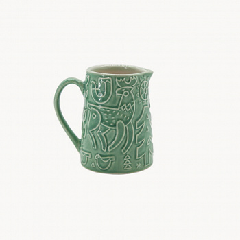 Ваза-кувшин &amp;quot;Дивы&amp;quot; салатовая #