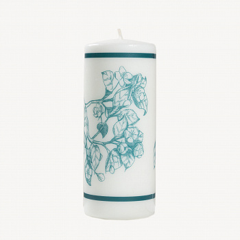 Свеча &amp;quot;Яблони&amp;quot; 60x150 мм #