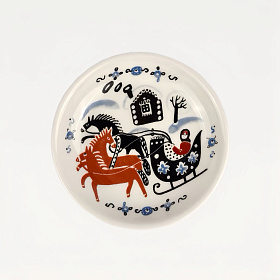 Тарелка "Коня накорми"