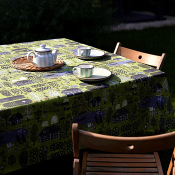 Скатерть. Серия Сельская жизнь. Зеленая деревня, Соня Уткина #