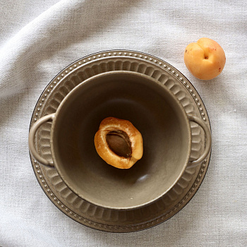 Тарелка плоская &amp;quot;Ритм Терракота&amp;quot; #