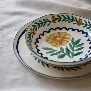 Тарелка глубокая &amp;quot;Луга&amp;quot; #