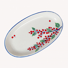 Тарелка овальная &quot;Смородина&quot;